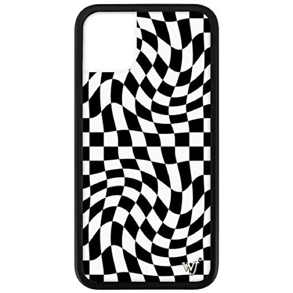 Wildflowers Accessories - Wildflower crazy checks IPHONE 11 PRO Case.